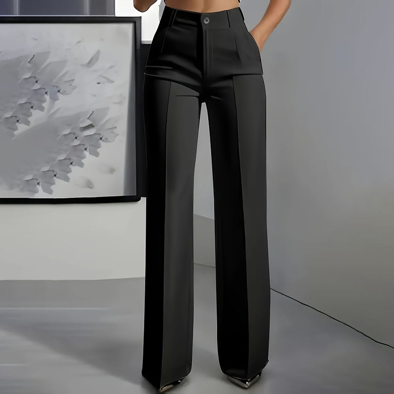⌛ ¡Solo quedan 3 días – 50% de descuento en todo! Pantalones de traje de cintura alta ⏰para mujer