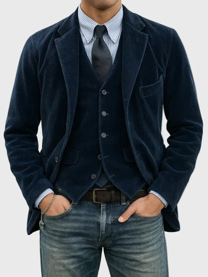 Tommy™ | Conjunto de 2 piezas: blazer y chaleco