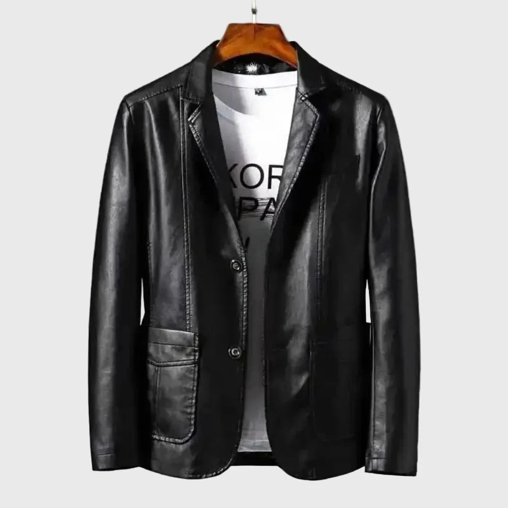 Chaqueta de cuero Premium