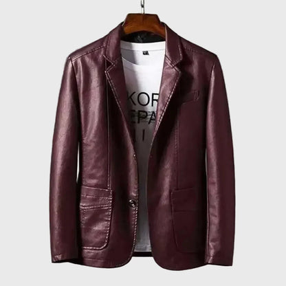 Chaqueta de cuero Premium