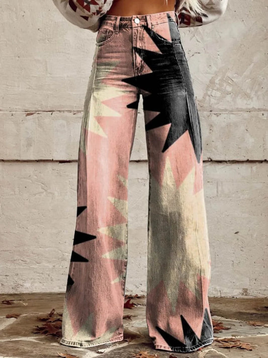 Elodie - Pantalones Elegantes Bohemio