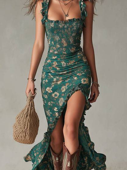 Inés | Vestido Maxi Boho Ligero