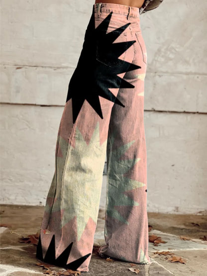 Elodie - Pantalones Elegantes Bohemio