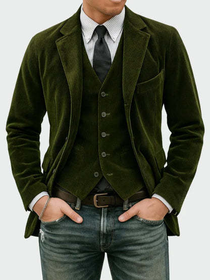 Tommy™ | Conjunto de 2 piezas: blazer y chaleco