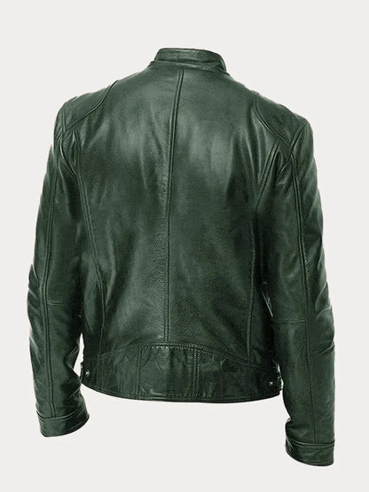 Chaqueta de cuero signature