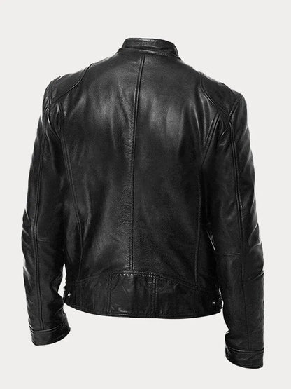 Chaqueta de cuero signature