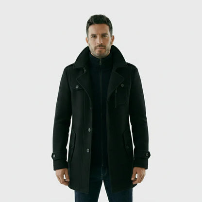 Andrei | Abrigo clásico estilo chaquetón.