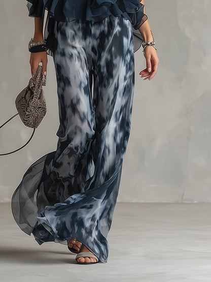 Ludovica™ - Conjunto de Blusa Halter y Pantalón