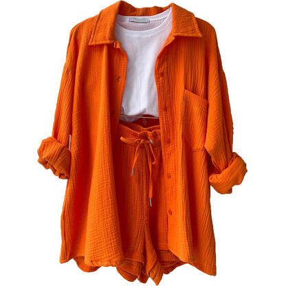 Monique™ | Conjunto de dos piezas de algodón