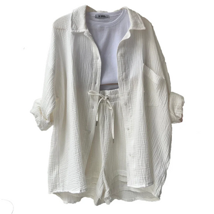 Monique™ | Conjunto de dos piezas de algodón