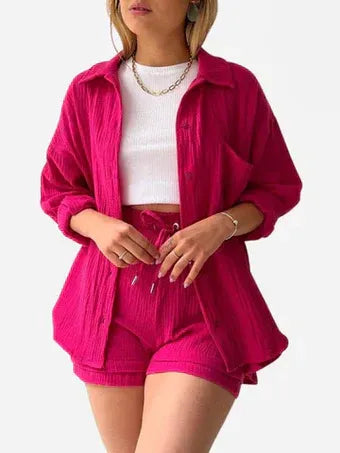Monique™ | Conjunto de dos piezas de algodón