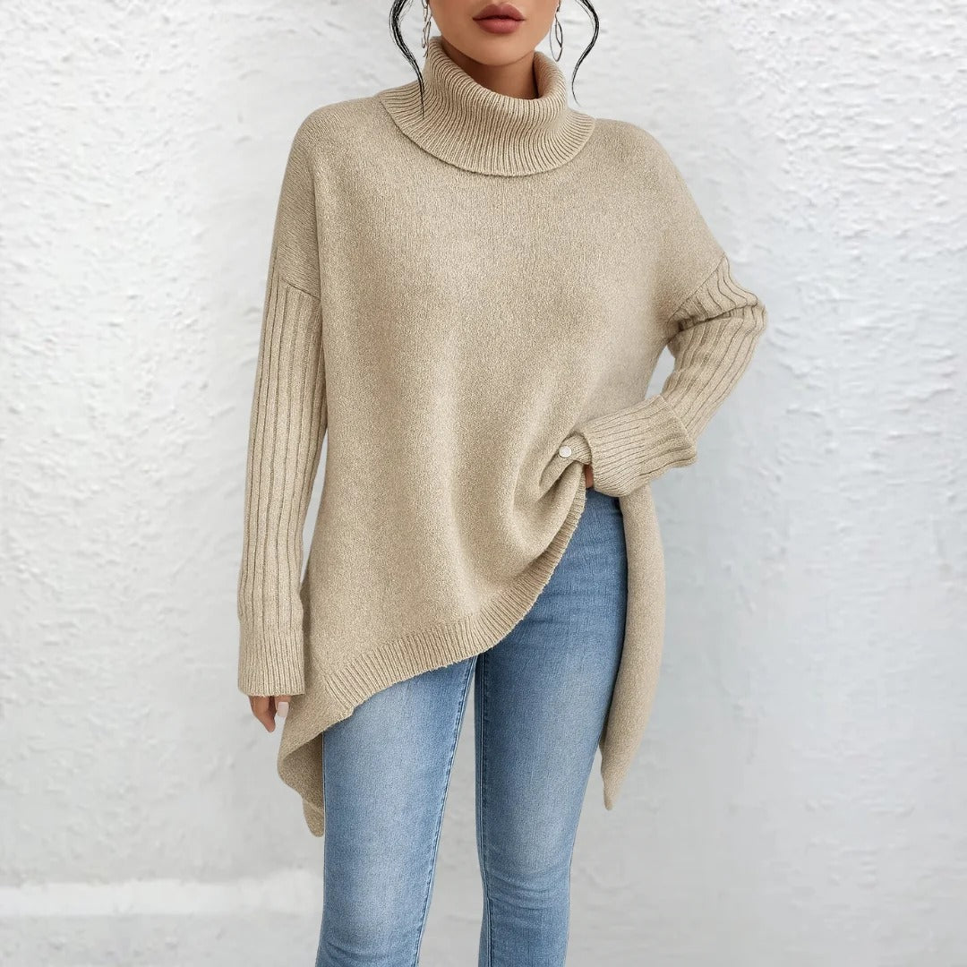 Brigit™ | Suéter informal de cuello alto