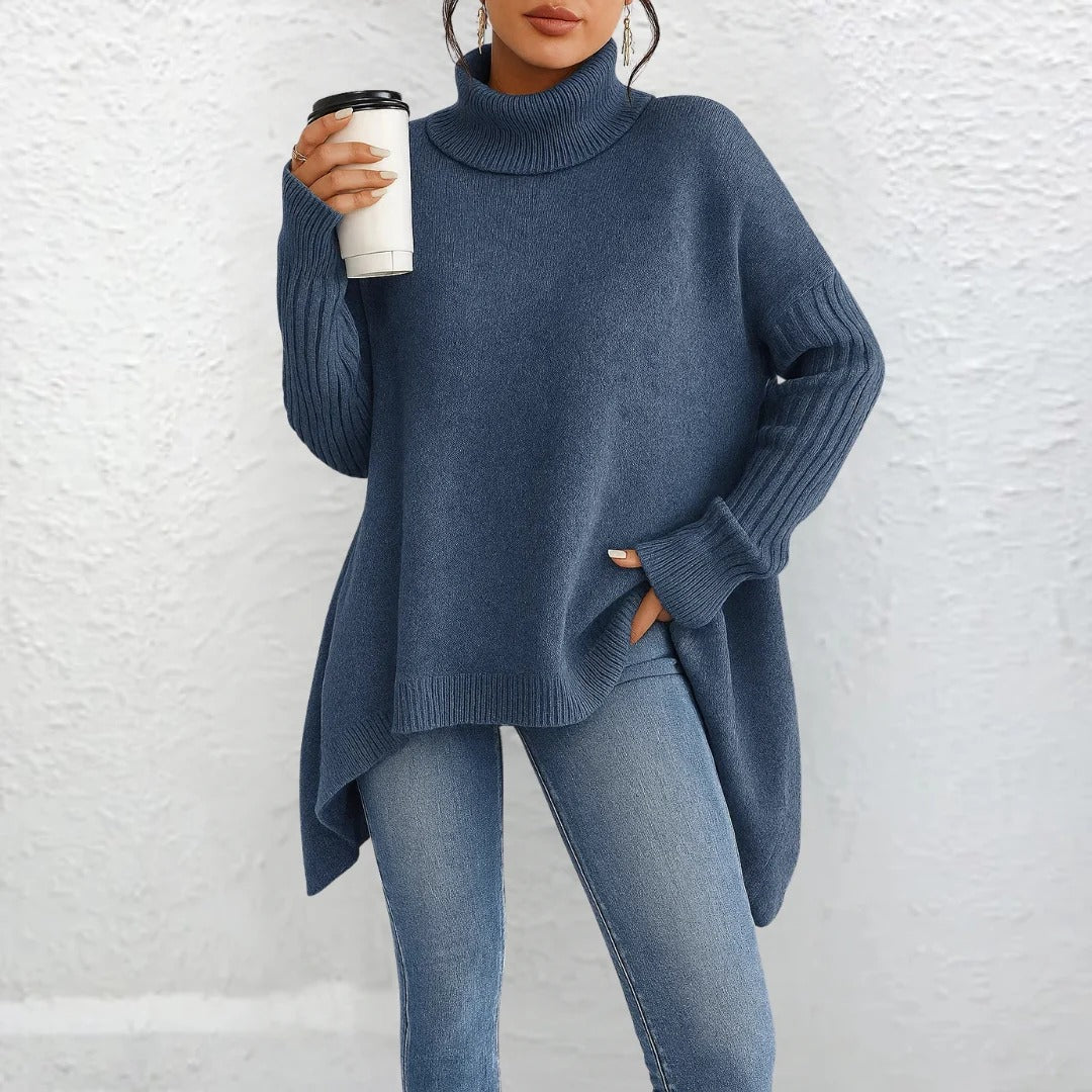 Brigit™ | Suéter informal de cuello alto