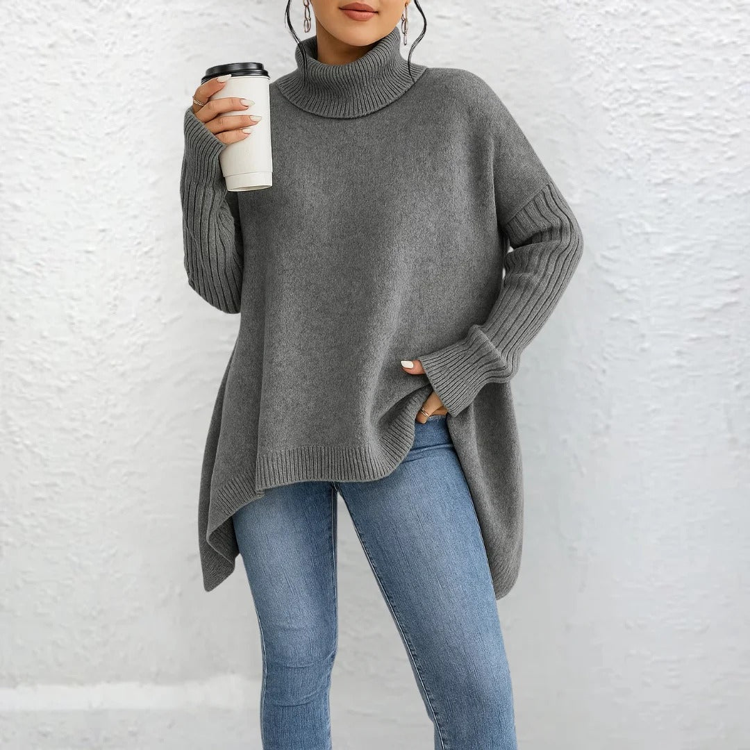 Brigit™ | Suéter informal de cuello alto
