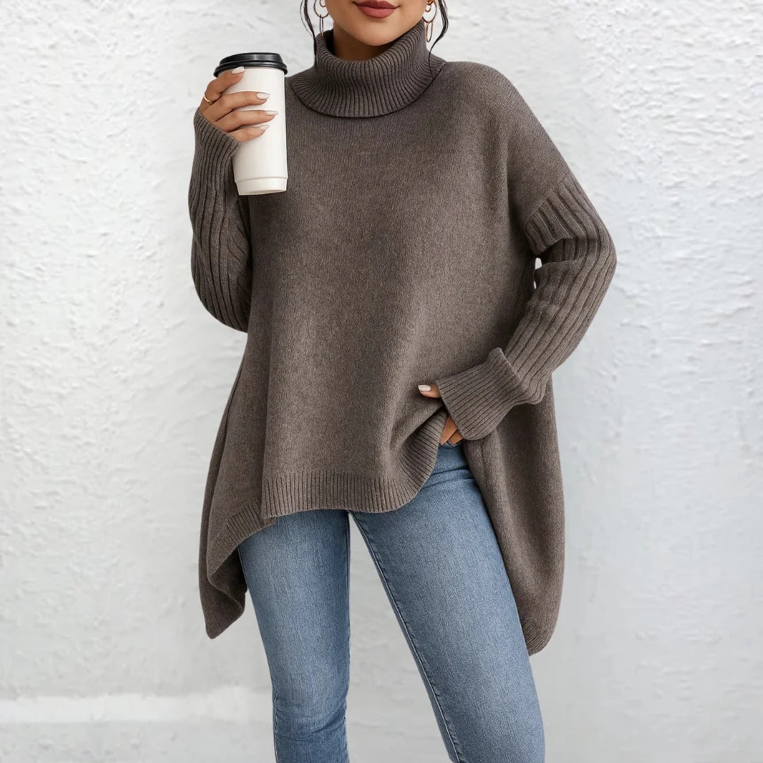 Brigit™ | Suéter informal de cuello alto