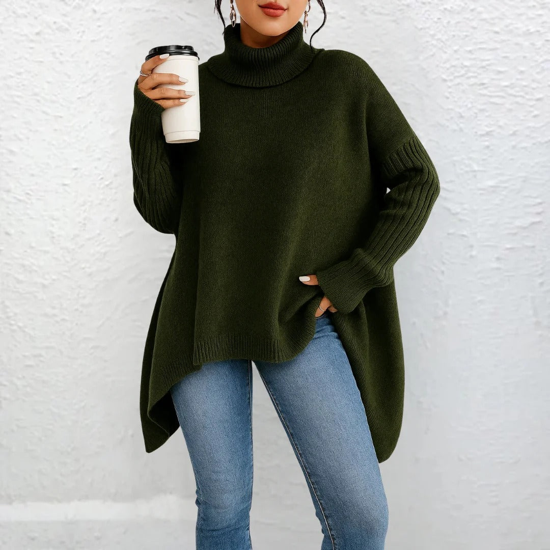 Brigit™ | Suéter informal de cuello alto
