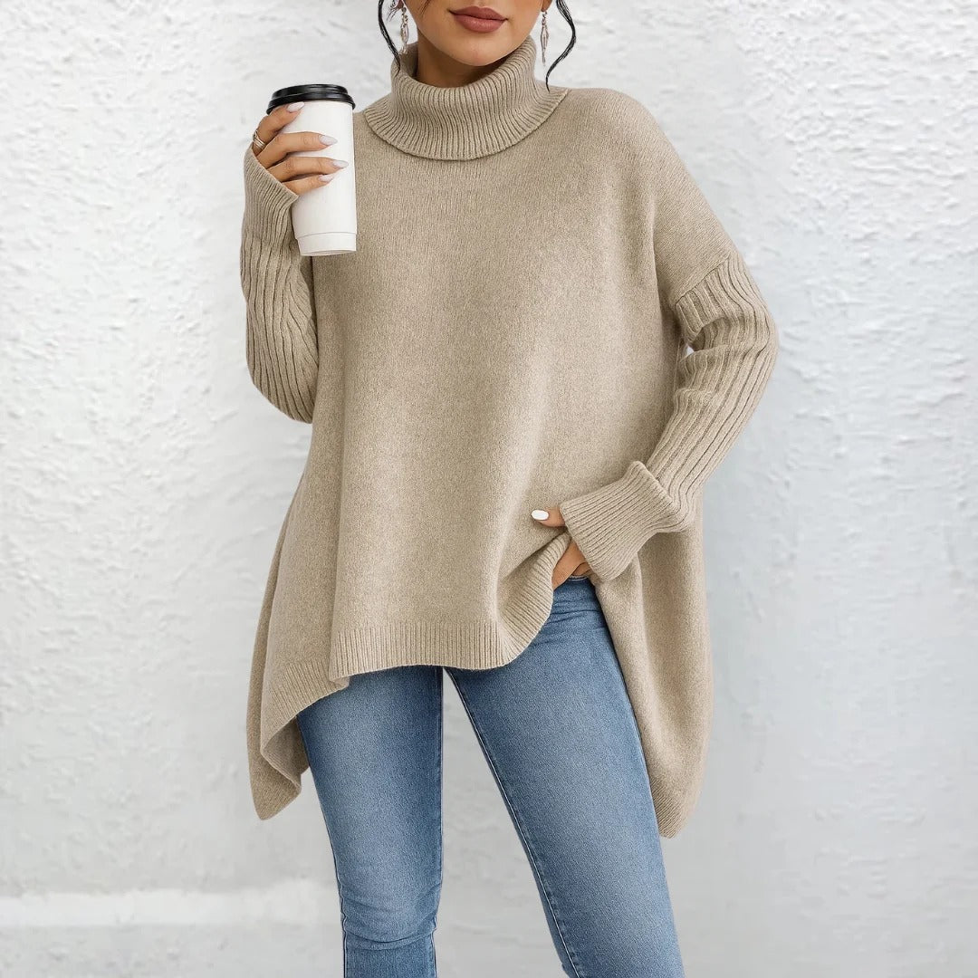 Brigit™ | Suéter informal de cuello alto
