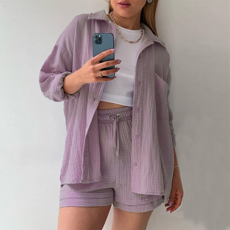 Monique™ | Conjunto de dos piezas de algodón