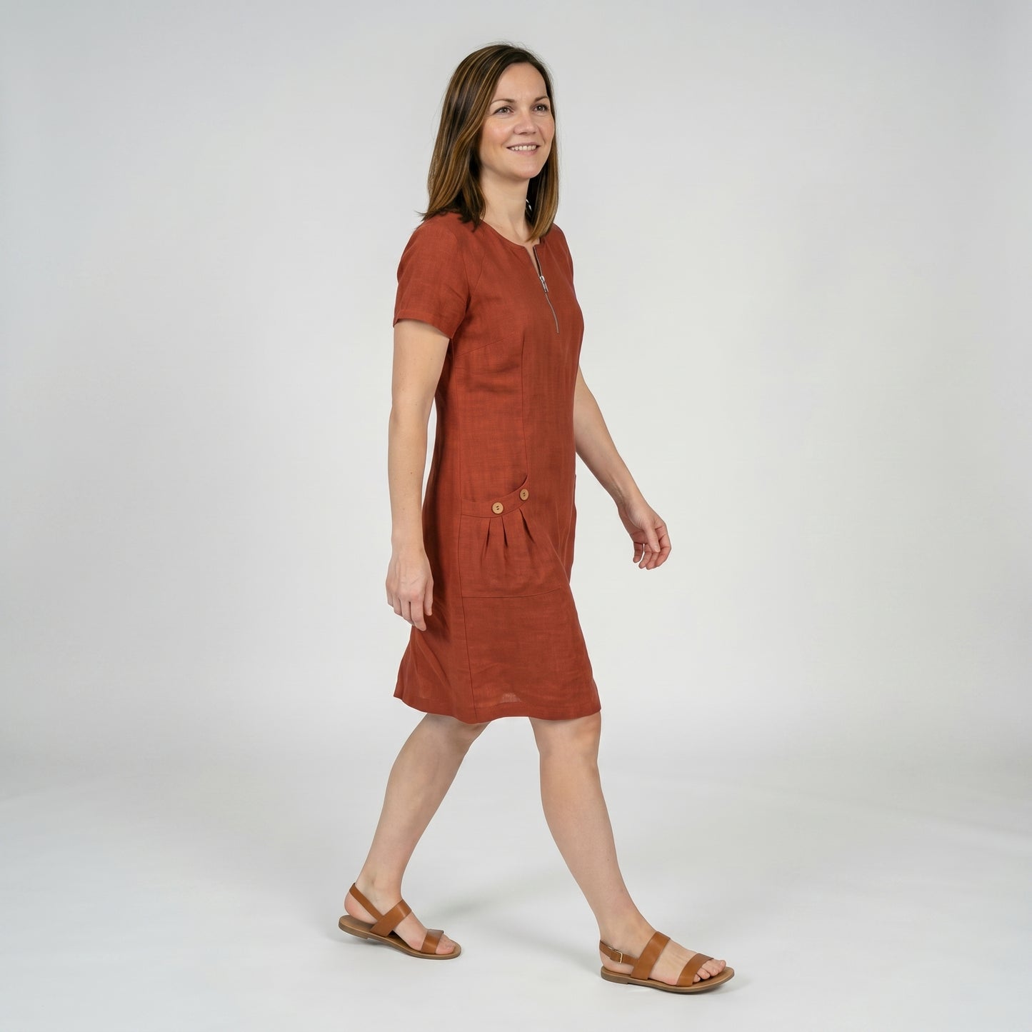 Vestido Lina™ — Elegancia natural para el día a día